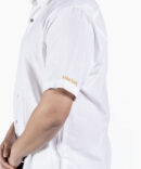 White Half Sleeve CoOrd set for Men