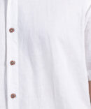White Half Sleeve CoOrd set for Men